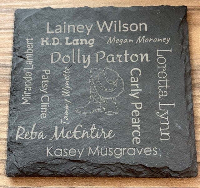 Female Country Music Singers Coaster