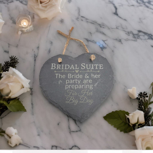 Slate Room Sign for the Bride